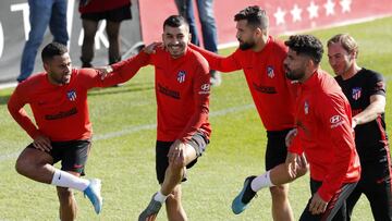 28/10/19 ENTRENAMIENTO ATLETICO DE MADRID
DIEGO COSTA CORREA LODI FELIPE