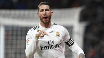 Sergio Ramos, jugador del Real Madrid.