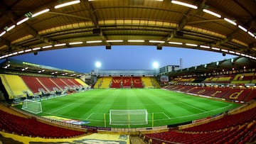 El Watford pone su estadio al servicio nacional de salud