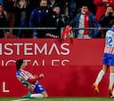 El Girona aprende a vivir sin los goles de Stuani