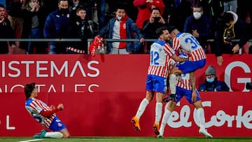 El Girona aprende a vivir sin los goles de Stuani