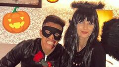 Alexis y Valdivia se lucen con disfraces de Halloween