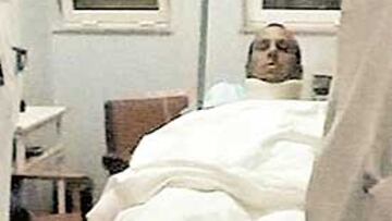 <b>PRIMERAS IMÁGENES DE KENTERIS</b>. Ayer las televisiones ofrecieron las primeras imágenes del atleta griego Kostas Kenteris, postrado en la cama del hospital ateniense donde se recupera de su supuesto accidente de moto junto a la también atleta Ekatherini Thanou. En las imágenes se ha podido ver a Kenteris tapado hasta el cuello y luciendo un collarín ortopédico.