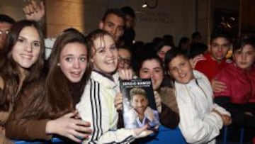 Aficionados del Madrid en Granada