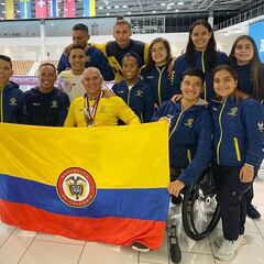 Colombia cierra Serie Mundial de Para Natación con 25 medallas