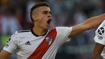 Rafael Santos Borr&eacute;, jugador de River Plate 