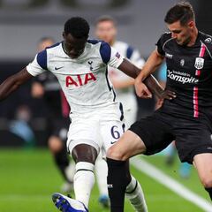 Tottenham, con Davinson, golea a LASK y lidera el Grupo J