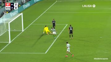 Ha sido una liberación total: la celebración de Vitor Roque tras su primer gol con el Betis lo dice todo