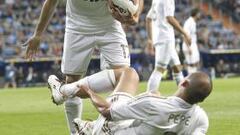 Pepe y Arbeloa.