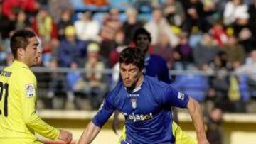 <b>SIN PEGADA. </b>Mario Bermejo fue el único jugador del Xerez que creó algo de peligro.