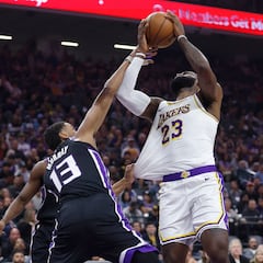 Sacramento agota otro cartucho más de LeBron James