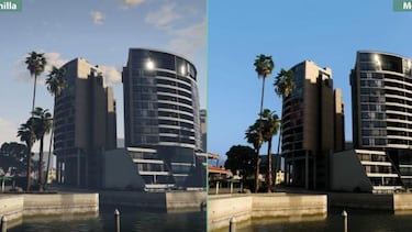 Comparativa gráfica: GTA V mod NaturalVision 2.0 vs Vanilla