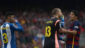 Luis Suárez y Pau López.