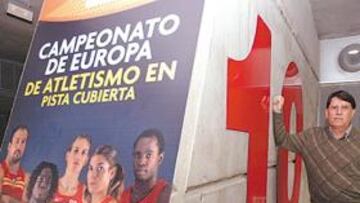 <b>PRONÓSTICO. </b>Odriozola, junto al vomitorio 10 del Palacio. Ese es el número de medallas que pronostica.