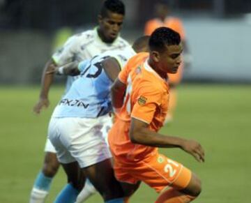 Envigado superó 2-0 a Jaguares, en el estadio Parque Sur.