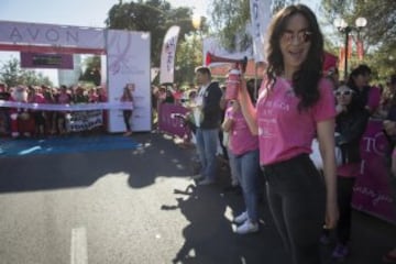 Running: Natalia Oreiro robó miradas en la corrida Avon