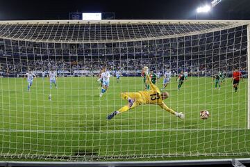 Gol de penalti de Kevin.