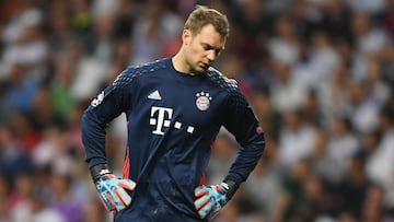 Neuer con el Bayern. 