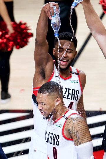 Portland Trail Blazers vencieron a Oklahoma City Thunder en los Playoffs de la NBA