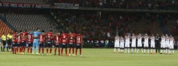 Hechalar y Cortés hicieron los goles para el equipo colombiano en el Atanasio Girardot.