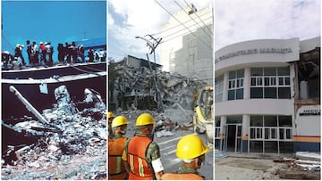 Cronología de los trágicos terremotos que han cimbrado a México y dejado miles de fallecidos