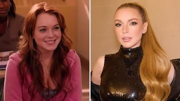 Así luce actualmente Lindsay Lohan a los 38 años.