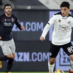 Kevin Agudelo regresa al Spezia cedido del Genoa