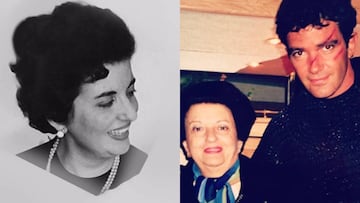 Antonio Banderas comunica a través de redes sociales el fallecimiento de su madre.