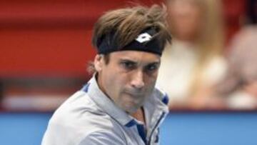 El español David Ferrer ante su compatriota Albert Ramos-Vinolas.