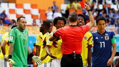 El mediocampista venezolano se convirti&oacute; en el primer jugador expulsado en la Copa del Mundo de Rusia luego de ver la tarjeta roja ante Jap&oacute;n.