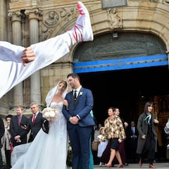 Jon Rahm y Kelley Cahill se dan el 'sí, quiero' en Bilbao