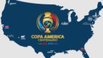 10 ciudades recibirán el torneo continental que se jugará en junio de 2016.