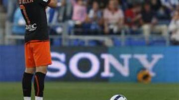 <b>RECREATIVO 1 - VALENCIA 1</b> David Villa marcó el gol del empate.