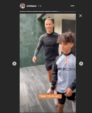 Cristiano y Georgina felicitan a su hijo mayor por sus 10 años... ¡y atentos al regalo!