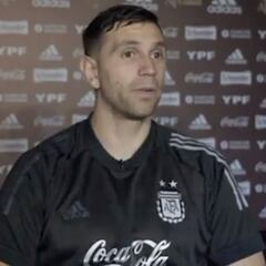 Dibu Martínez se refiere al nivel de Colombia