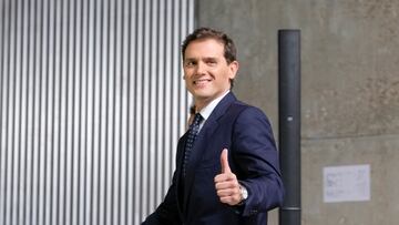 Citizens (Ciudadanos) party leader Albert Rivera attends as candidates for the Spain's general elections to a debate at Palacio de Cristal (Glass Palace) on November 04, 2019 in Madrid, Spain. Spaniards are called to vote on general elections for the fourth time in four years next November 10 (Photo by Oscar Gonzalez/NurPhoto via Getty Images)