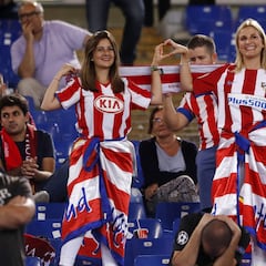 Roma-Atlético de Madrid en imágenes