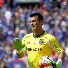 Justo Villar se pone plazo para volver al arco de Colo Colo