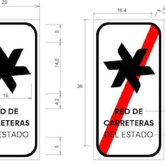 Transportes incorpora nuevas señales en las carreteras