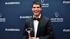 Carlos Alcaraz debuted at the Laureus Awards, receiving the Breakthrough Award, and has set his sights on the French Open, commencing on May 28.