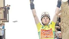 Samuel Sánchez reventó a todos en el Muro de Lerín