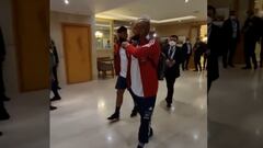 ¡La última arenga que recibió la Roja antes de ir al estadio!