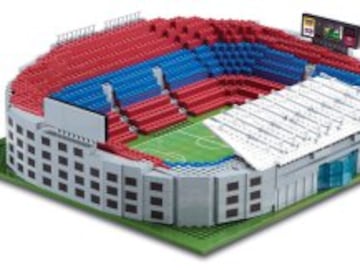 Ideal for any Barcelona fan, constrict your very own Campo Nou in your own home with this 1.500 piece Lego-esque construction of the legendary Catalan stadium. Available via Amazon Spain