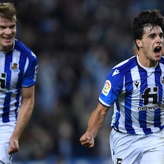 La Real Sociedad levita y sueña a lo grande en la Liga