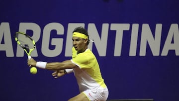 Rafael Nadal returns with a win in Buenos Aires