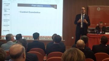 Javier Gomez, consejero y vicepresidente de la Laliga en el Colegio de Economistas de Valencia.