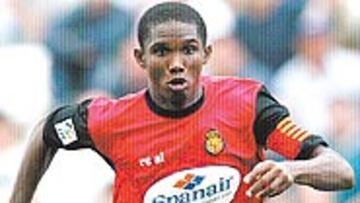 <b>PODRÁ JUGAR</b>. La Federación de Camerún no podrá evitar la alineación de Etoo, con el Mallorca, frente al Espayol el próximo domingo.