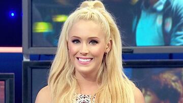 Laura Gadea durante su paso por 'El Chiringuito' de Josep Pedrerol como "la voz del espectador".