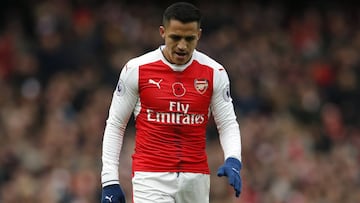 Arsenal quiere que Alexis Sánchez regrese cuanto antes a Londres