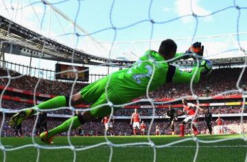 Mignolet saves a Theo Walcott spot-kick